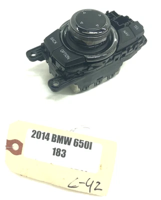 BMW 650I F06 2012-2018 interruptor controlador iDRIVE OEM. Foto 1 de 4