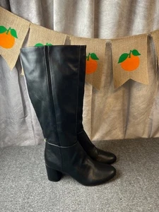 Bota negra hasta la rodilla Naturalizer Loving para mujer talla 9,5 M - Imagen 1 de 7