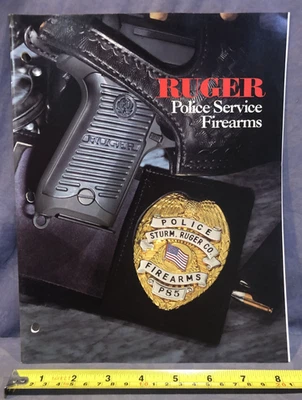 Ruger Police Service Firearms 1988 catalog - Image 1 of 4