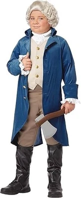 California Costumes Boys George Washington Costume, X-Large (12-14) - Image 1 of 4