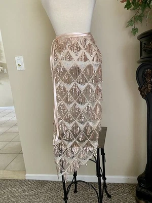 Sequins Wrap Skirt Swimming Bally Dance - Image 1 of 4