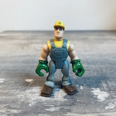Tomy Imaginext John Deere 3" Farmer Action Figure HANK - Image 1 of 4