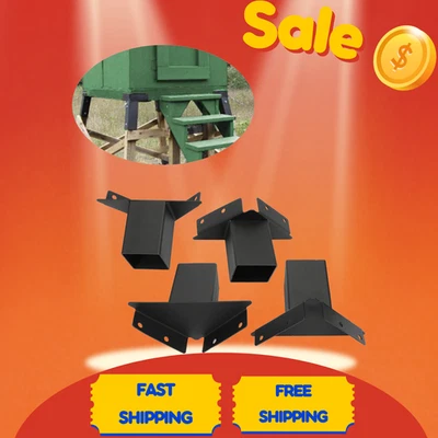 Stand Brackets 4x4 Deer Blind Brackets, 4Pcs Compound Angle Platform Bracket - Image 1 of 4