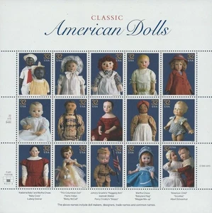 USA 1997 Bambole americane 15v MNH** - Picture 1 of 1