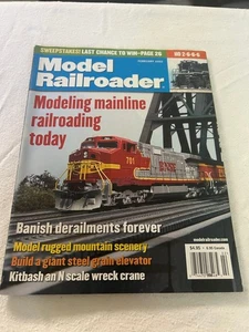 Model Railroader Magazine February 2002 Modeling Mainline Railroading MRC - Picture 1 of 2