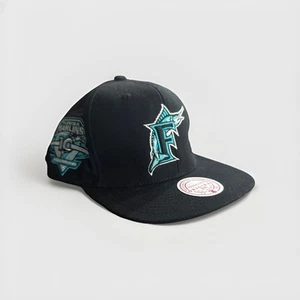 Hombres Mitchell & Ness MLB Cooperstown Clásico Snapback Cooperativo Florida Marlins - Imagen 1 de 6