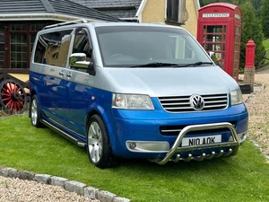 VOLKSWAGEN T5 2.5 DTI LWB SHUTTLE SE 130 CAMPERVAN-ADVISORY FREE MOT TO 06/06/26 - Picture 1 of 24