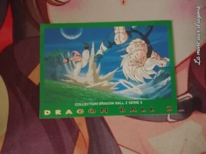 Carte Dragon Ball Z Serie Part 5 n° 85 card DBZ Panini Verte rare Vegeta Boo - Imagen 1 de 1