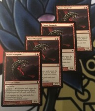 4 x Plated Geopede(NM) - Zendikar - MTG