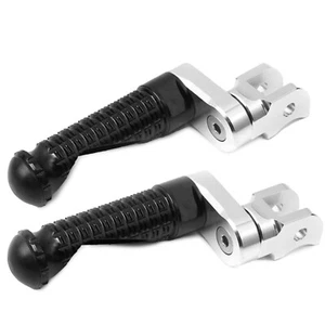 Black MPRO Front 25mm Lowering Foot Pegs For BMW R1150GS 99 00 01 02 03 - Picture 1 of 7