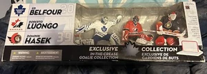 Rare sealed McFarlane NHL In The Crease 3 Pack Goalie Combo Set figure hockey  - Picture 1 of 5
