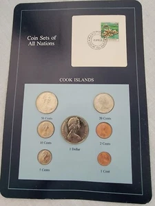 1983 Franklin Mint Coin Cook Islands - Picture 1 of 2