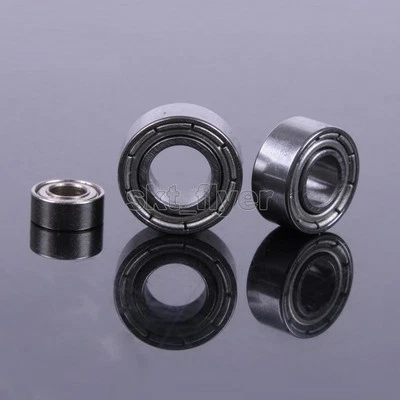 2pcs Small Ball Bearings For Model Toy Tanks Car Robotic Shaft Motor Gears DIY - Image 1 of 4