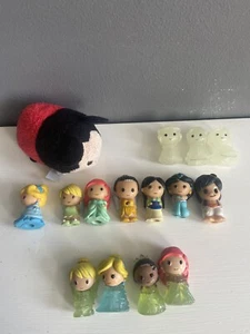 BUNDLE 14 DISNEY Character PRINCESS OOSHIES SNOW WHITE CINDERELLA + 1 Tsum Tsum - Picture 1 of 10