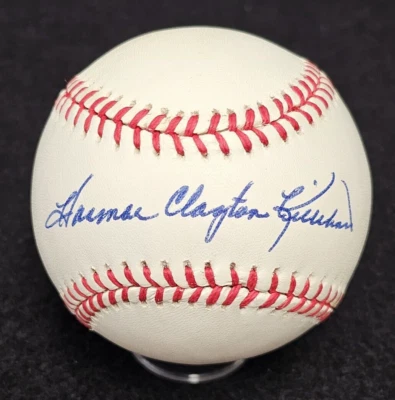 HARMON CLAYTON KILLEBREW Signed FULL NAME Official Baseball-HOF-TWINS-PSA - Image 1 of 4