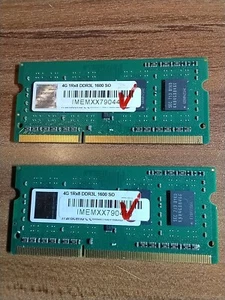 Transcend 2x 4 GB DDR3 SO-DIMM 1600 Mhz für 3. und 4. Gen Intel Mobile CPUs - Bild 1 von 1