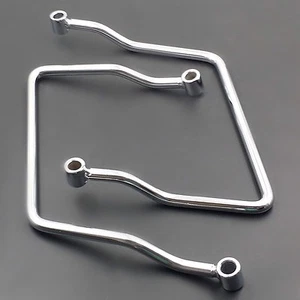 Soportes de montaje de barra de soporte para bolsa de sillín de 14 cm para Honda Shadow Spirit VT750 - Imagen 1 de 5