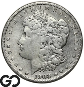 1903-S Morgan Silver Dollar Silver Coin, Details, Better Date - Picture 1 of 3