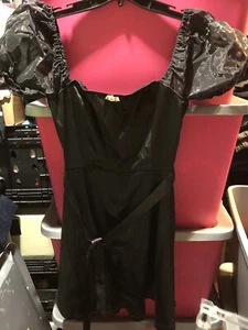 Sugar Thrillz Womens Black Short Dress Size XS NWT - Picture 1 of 6