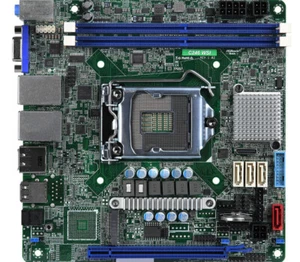 Asrock C246 WSI LGA1551 Supports Intel® Xeon® E-2100/E-2200 Series Processors - Afbeelding 1 van 3