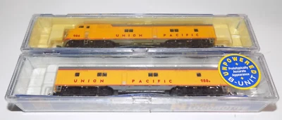 Life-Like N Scale Pair E7 Union Pacific Powered & Dummy A #7020 & B #7022 NIB - Image 1 of 3