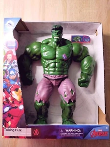 Incredible Hulk Marvel Avengers Action (figura parlante) 36 cm Disney Store - Imagen 1 de 6