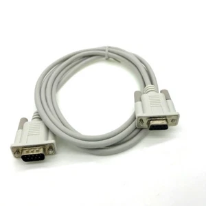 6 Fuß DB9 Stecker/Buchse Seriell Druckerkabel 6 Fuß RS232 Verlängerung RS-232 D-SUB - Bild 1 von 1