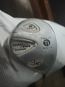 Knight Golf Crossfire Oversize 3 Wood 16° RH 38" Regular Steel Shaft Club - Picture 1 of 6