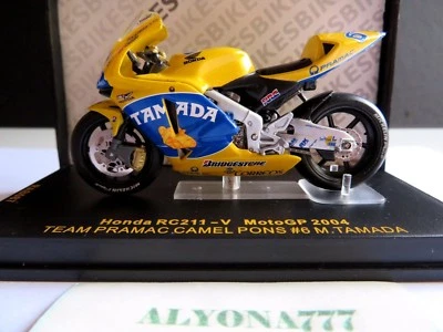 1/24 Ixo HONDA RC211V Makoto Tamada 2004 Bike Motorcycle 1:24 Altaya / IXO *NEW* - Image 1 of 4