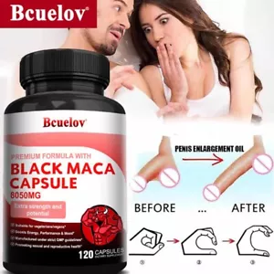 Maca + Ginseng Highest Potency Supports Desire Stamina - 30/60/120 Capsules - Picture 1 of 10