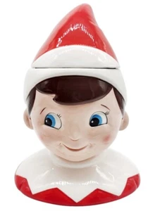Elf on the Shelf Blue Eyes Cookie Jar Christmas Pixie Large Figurine Brand New - Picture 1 of 1
