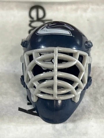 NHL Hockey Mini 1.5" Franklin Gumball Machine Goalie Helmet Vancouver Canucks Cover