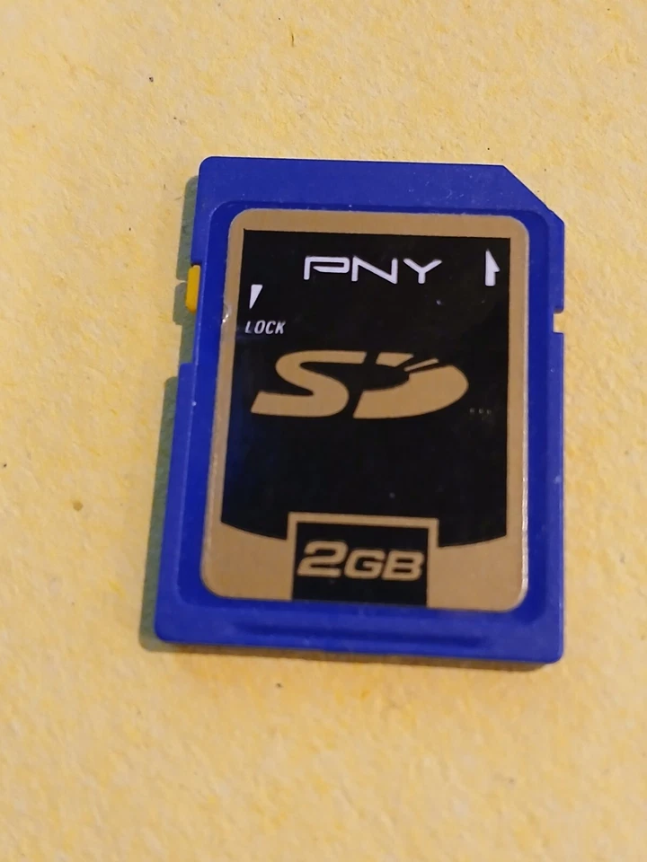 PNY 2GB SD Genuine Camera Memory Card - Image 1 of 1