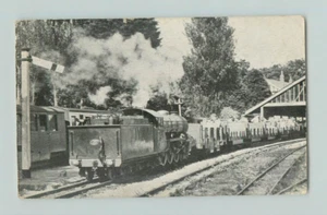 Postcard, Romney, Hythe and Dymchurch railway Southern maid train, lithoprint - Picture 1 of 2
