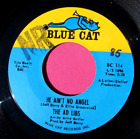 THE AD LIBS - He Ain't No Angel - super clean 45 rpm - Blue Cat 114