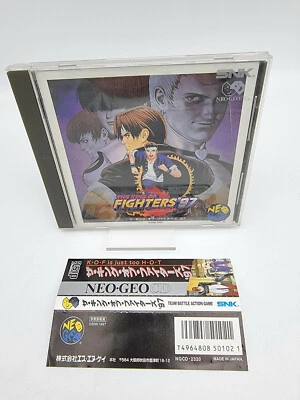 Neo Geo CD The King Of Fighters 97 Spine Card Japan Used - Image 1 of 4