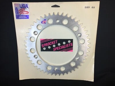 KTM 250 420 495 1984-1989 540 90-91 Rear Sprocket 48 Tooth Aluminum  - Image 1 of 2