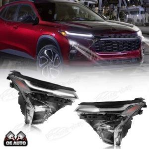 Left / Right Headlight For 2024 2025 Chevy Trax w/ LED DRL Projector Headlamps - Picture 1 of 14