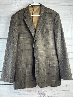 Chaqueta 46L Napoli Nordstrom Loro Piana 100% Cachemira Ventana Foto 1 de 4