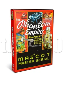 The Phantom Empire (1935) 12 Chapter Mascot Movie Serial Cliffhanger (2 x DVD) - Imagen 1 de 6