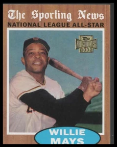 2002 Topps Archives #182 Willie Mays - Picture 1 of 2