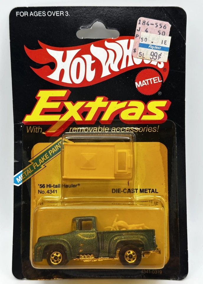 Camión de cola alta Hot Wheels '56 serie Extras #4341 sellado en embalaje original Foto 1 de 4
