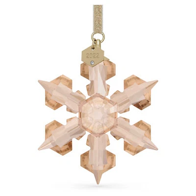 Swarovski Festive Annual Edition 2022 Ornament Christmas, Gold tone-5634888 New - Image 1 of 2