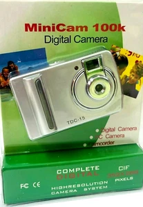 MiniCam 100k Digital Camera - UPTO 152 PICTURES~CIF 352X288 HIGH RESOULUTION - Picture 1 of 6