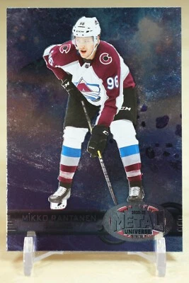 2020-21 Skybox Metal Universe Mikko Rantanen 1997-98 Retro Colorado Avalanche - Image 1 of 2