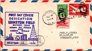 FFC/FDC 1951 - Winston Field Dedication - Snyder, Tx - F50329 - Picture 1 of 2