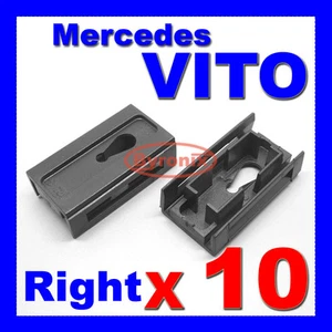 MERCEDES VITO W638 V CLASS FRONT WINDSCREEN A PILLAR RIGHT SIDE TRIM CLIPS 638 - Picture 1 of 1