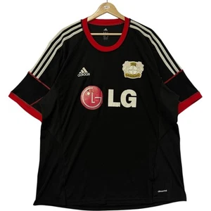 Vintage Bayer Leverkusen Jersey Black Mens XXL - Picture 1 of 8