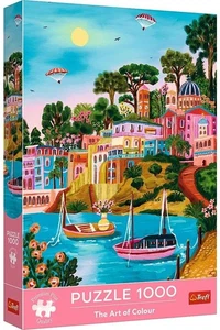NUEVO Rompecabezas Trefl 1000 Piezas El Arte del Color Siros, Grecia - Imagen 1 de 2