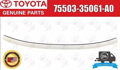 TOYOTA OEM FJ CRUISER 07-14 EXTERIOR SUPERIOR PARABRISAS MOLDEADO 75503-35061-A0 Foto 1 de 4